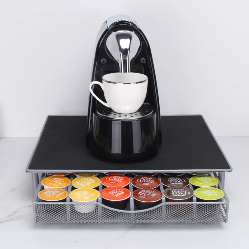 Stainless Steel Dolce Gusto Coffee Capsules Pods Holder Storage