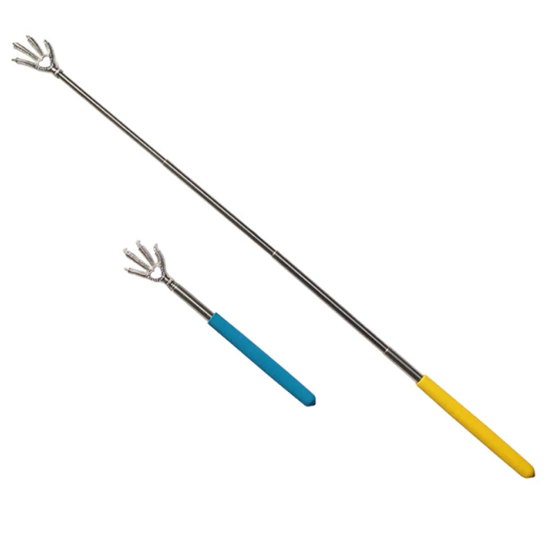 

1Pc Portable Random Color Convenient Claw Telescopic Back Scratcher For Massage 22-59CM Random Color Delivery