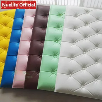 

3D PE tatami foam wall stickers self-adhesive bedroom bedside children's room restaurant office shop soft package wallpaper