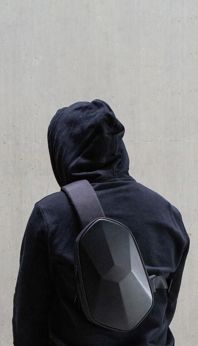 Xiaomi Mijia Polyhedron PU Рюкзак крутая Сумка водонепроницаемая модная спортивная сумка для отдыха нагрудная сумка для мужчин женщин путешествия Кемпинг