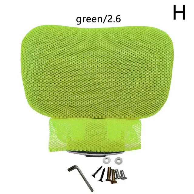 2.2/2.6/3 Computer Lift Chair Neck Protection Pillow Headrest Adjustable For Office Headrest Swivel Chair Accessories For Chair 2.6-Green