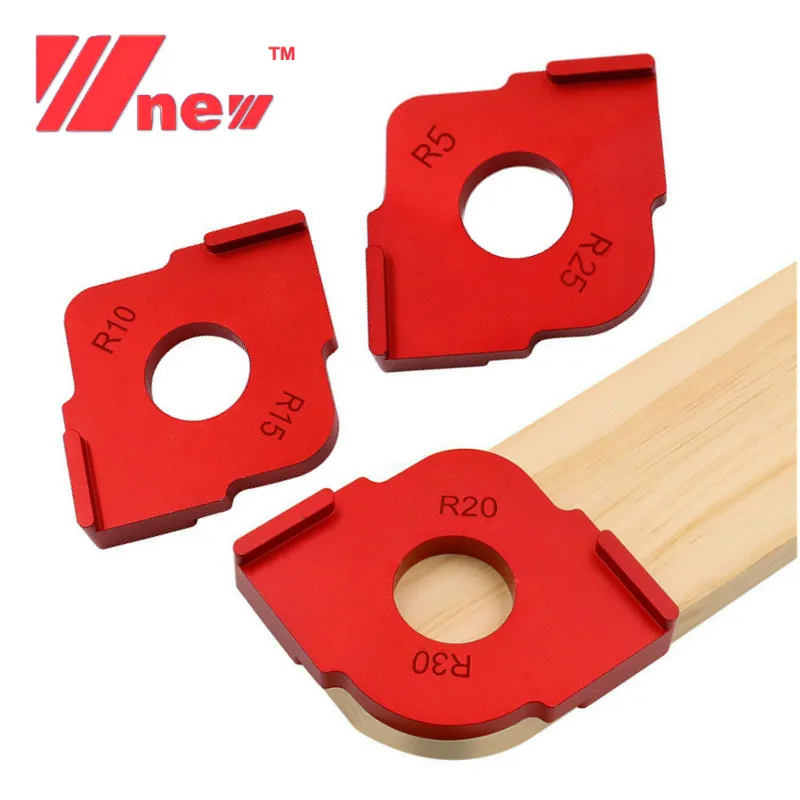 Details about   1pc Rounded Corner Router Templates Wood Sign Engraving Carpenter Tools R15-R20 