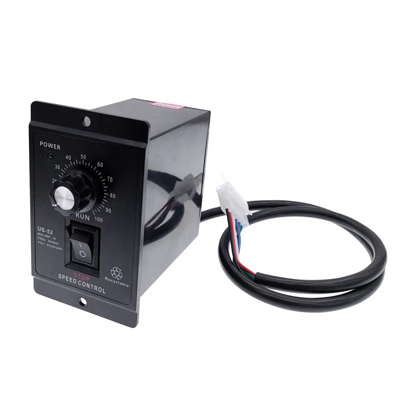US-52 400W AC 220V 50/60Hz speed controller regulator motor control forword backword with filter capacitor | Обустройство дома