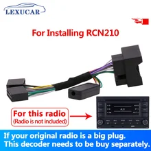 Автомобильный радиоприемник Lexucar RCN210, решает проблему Bluetooth, Многофункциональная кнопка управления рулевым колесом