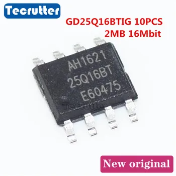 

10PCS GD25Q16BTIG SOIC8 2MB 16Mbit GD25Q16 25Q16