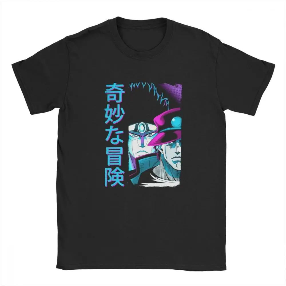 Аниме футболка Adventure эстетика Vaporwave футболки для мужчин с коротким рукавом Одежда