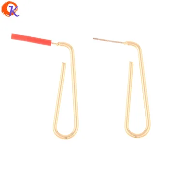 

Cordial Design 50Pcs 10*36MM Jewelry Accessories/Hand Made/Earrings Stud/Drop Shape/DIY Parts/Earring Findings/Jewelry Making