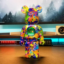 

Sunset Light Lamp Bear with Bluetooth Speaker Night Light for Children Student Bedroom Birthday Present for Best Friend Lamparas