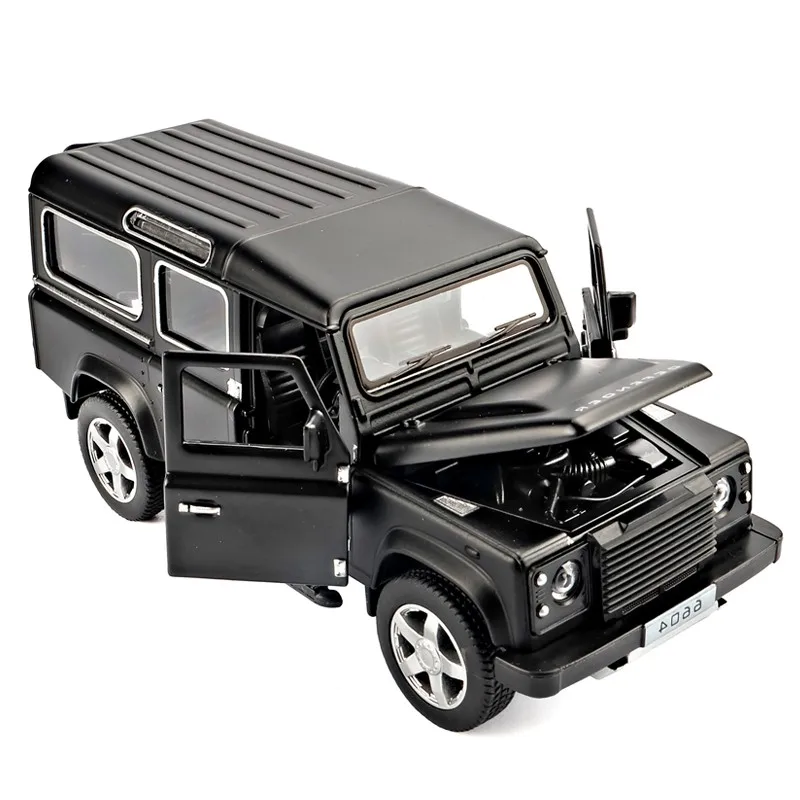 Изысканный подарок 1:32 Defender SUV легированная модель имитация металлического звука
