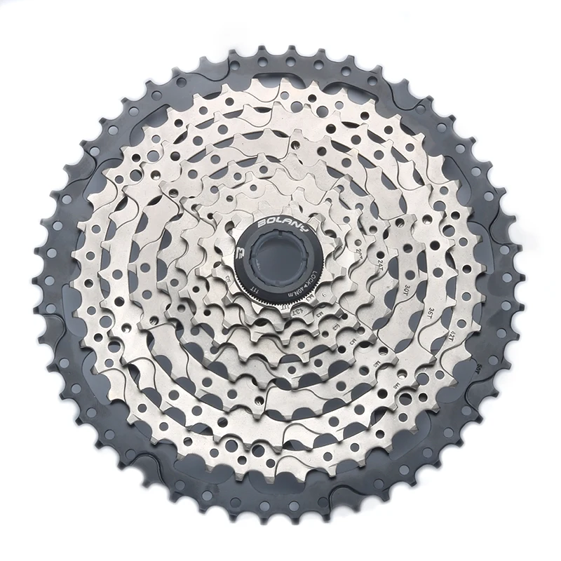 MTB велосипед Freewheel 9 S 11-50T маховик 9 скоростная кассета для звездочки горный велосипед запчасти для велосипедных компонентов аксессуары для велоспорта - Цвет: Лаванда