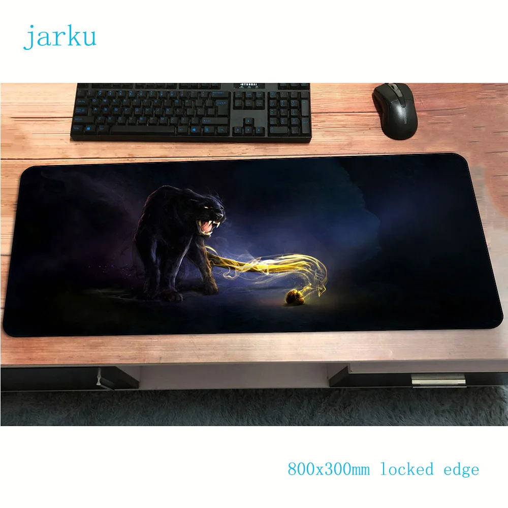 Кошки коврик для мыши геймер Мода Тигр 800x300x2 мм notbook коврик для мыши игровой коврик для мыши большой Kawaii Львенок коврик для мыши стол padmouse коврики