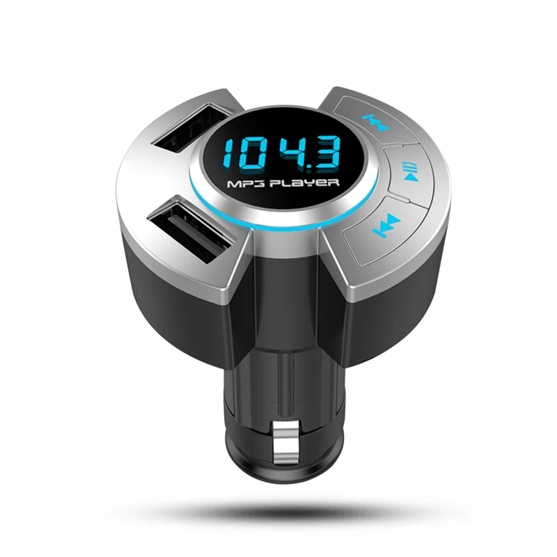 Автомобильный комплект wisersigns Bluetooth 5 0 fm передатчик беспроводной без рук MP3 плеер