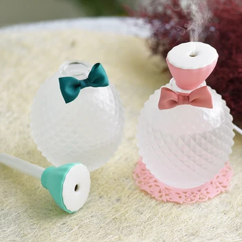 

USB Crystal Bottle300ML Air Humidifier Ultrasonic Aroma Air Diffuser Purifier Atomizer diffuser difusor aroma mist maker fogger