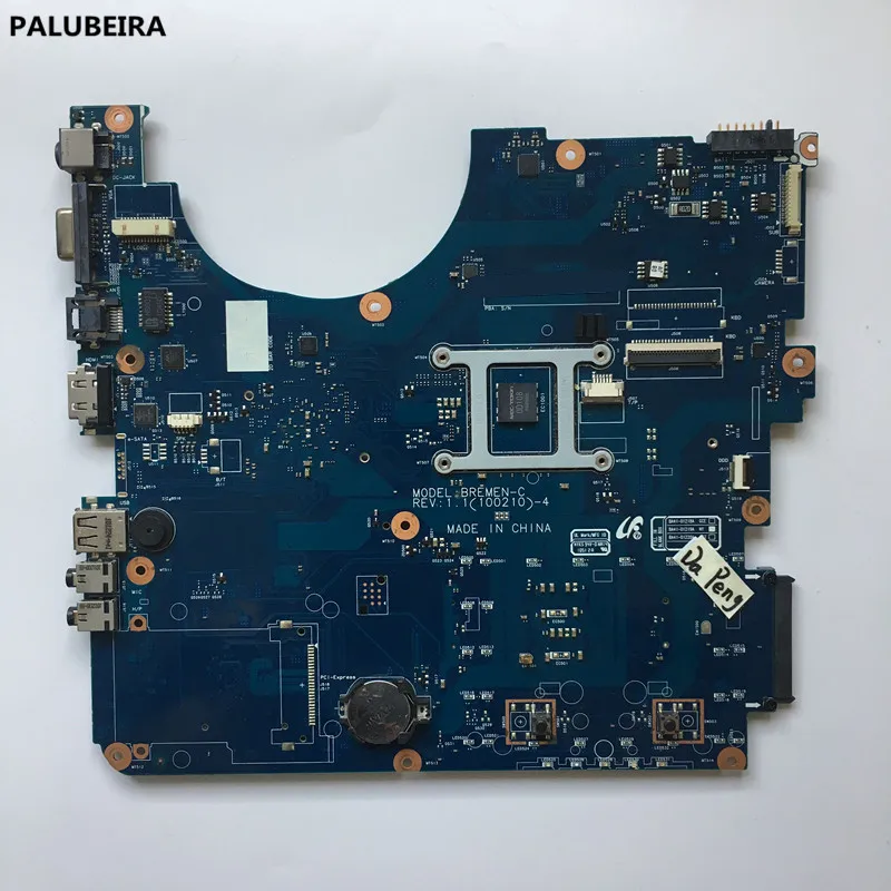 PALUBEIRA BA92-06912A BA92-06912B для SAMSUNG NP-R540 R540 Материнская плата ноутбука BA41-01219A BREMEN-C материнская плата полностью протестировано w