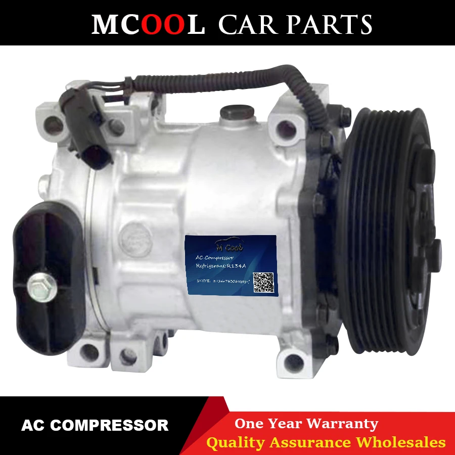 For SD7H15 AC Compressor 1997-2001 Dodge Ram 1500 2500 3500 Dakota 04849040AD 4849040AD 55055540 55055540AC CO 4785C | Автомобили и