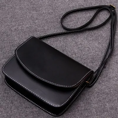 

Korean-style Fashion Small Shoulder Bag Pu Retro Solid Color Women's Casual Square Sling Bag Shoulder Bag New Style WOMEN'S Bag