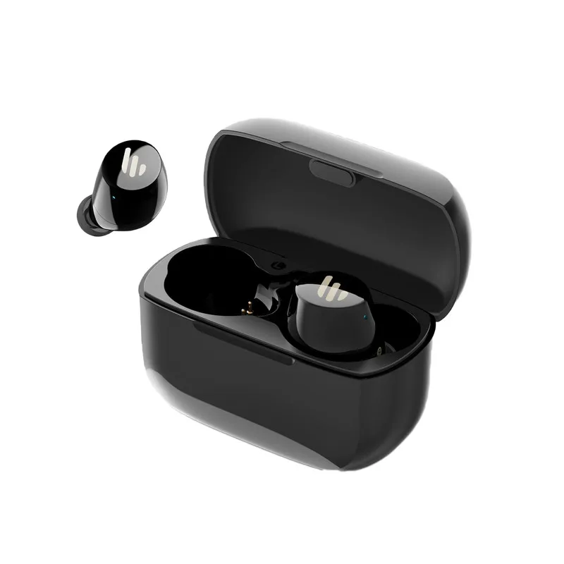 Black EDIFIER TWS1 TWS наушники Bluetooth V5.0 наушники IPX5 Поддержка Aptx отпечатков пальцев Touch fone de ouvido 3D стерео беспроводные наушники - Цвет: Black