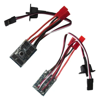 

New Arrival-Rc ESC 10a Brushed Motor Speed Controller for 1/16 18 Rc Car Boat Tank