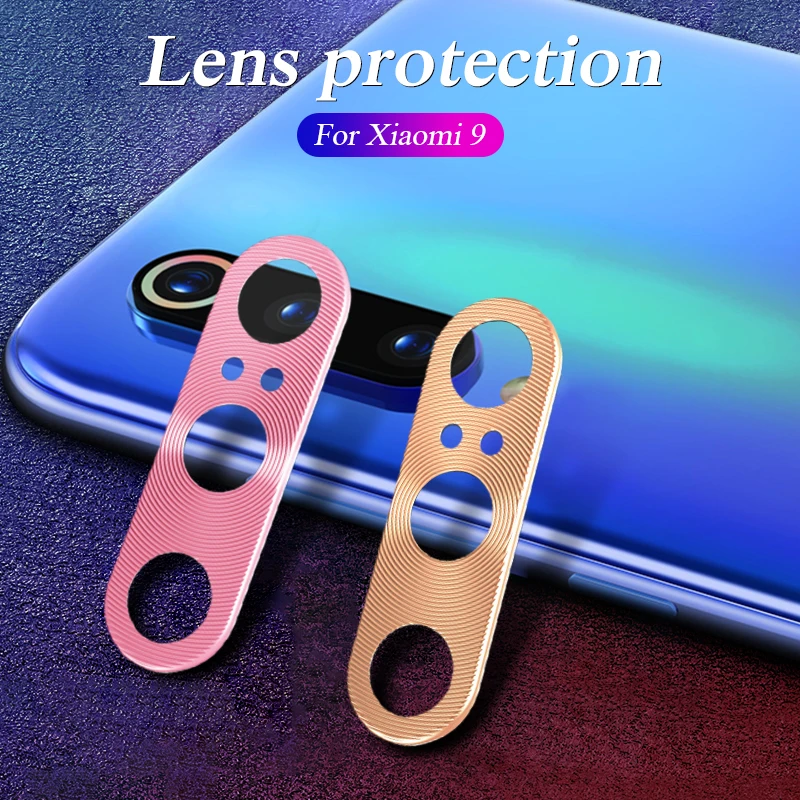 2 шт. Металлическая Задняя крышка объектива камеры для Xiaomi Mi 9 9Se полное покрытие