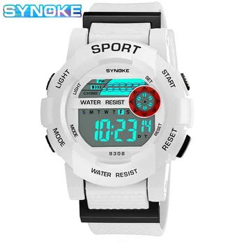 

SYNOKE New Arrival Children Digital Watches Waterproof Chronograph LED Display Watches Alarm Clock Kids Electronic Watches