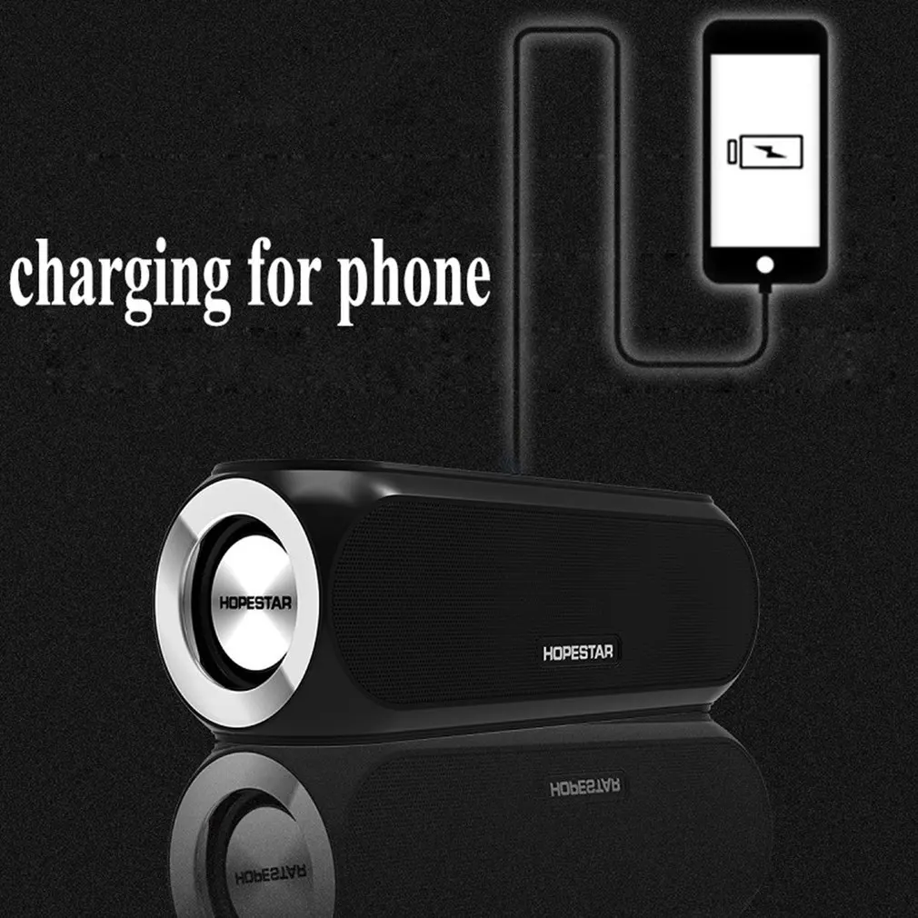 

H19 Wireless Speaker MP3 Parlantes Portable Outdoor Speakers Shocking Subwoofer Soundbox Touch NFC