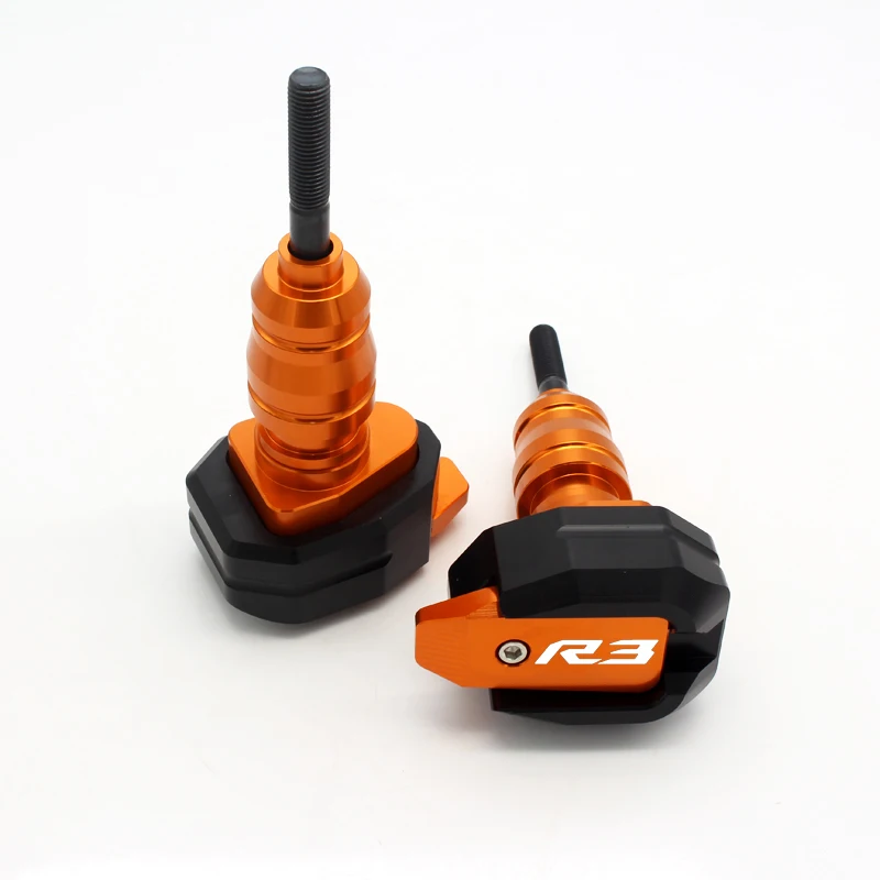 Orange R3 Подходит для YAMAHA MT-03 MT-25 YZF-R3 YZF-R25 YZF R3 YZF R25 защита от падения рамки ползунок защита обтекателя противоаварийная панель протектор - Цвет: Orange R3