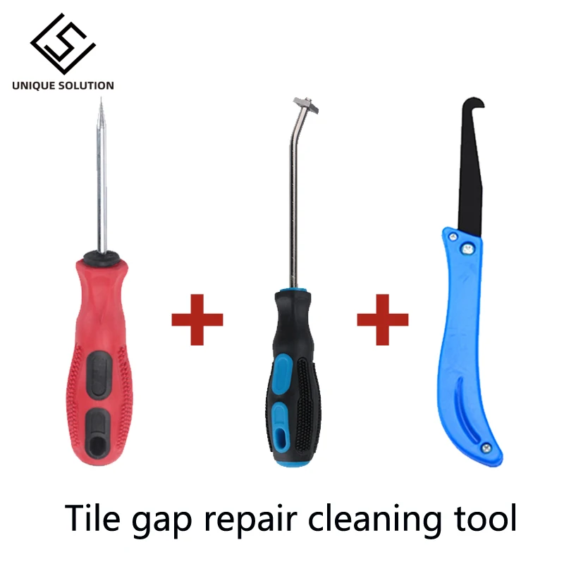 Tile gap repair Cleaning tool Hook Knife Professional Removal Of Old Grout  Hand Tools kit Construction Hand Tools - AliExpress