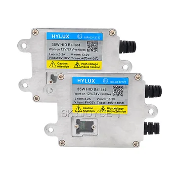 

SKYJOYCE 2PCS Hylux A2088 HID Xenon Ballast AC 12V 24V Fast Start HID Slim Ballast For 35W Car Light Xenon Headlight Bulb Kit