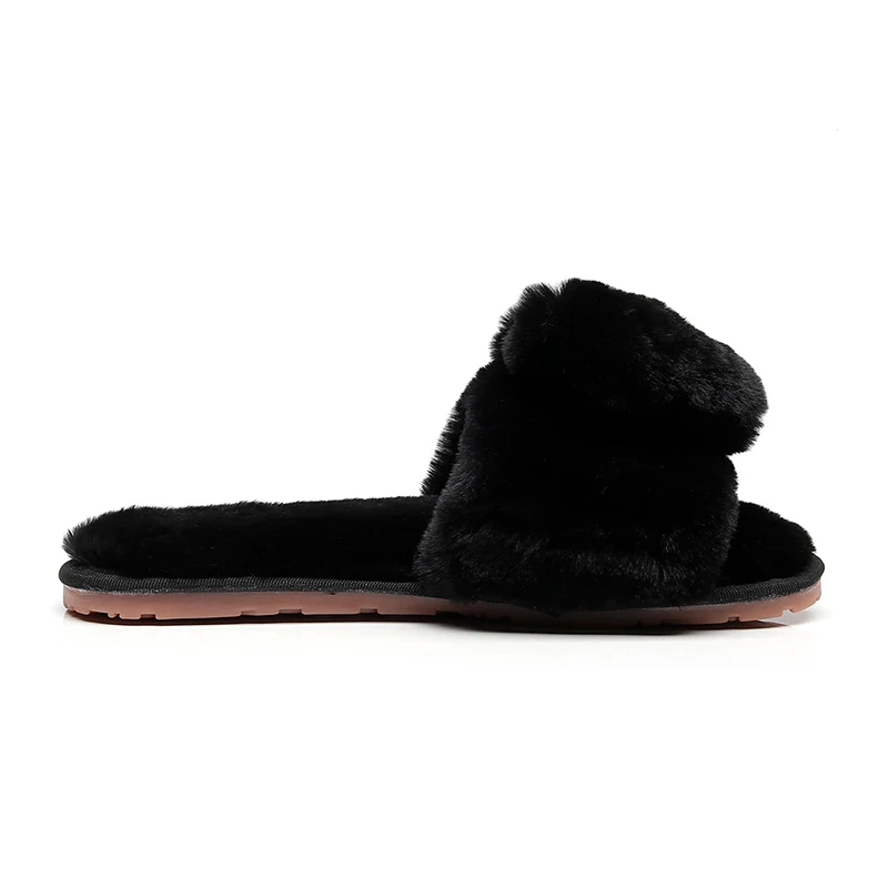 SWQZVT 2020 Women house slippers shoes open toe bedroom floor slippers for women love non-slip pink indoor winter shoes ladies (17)
