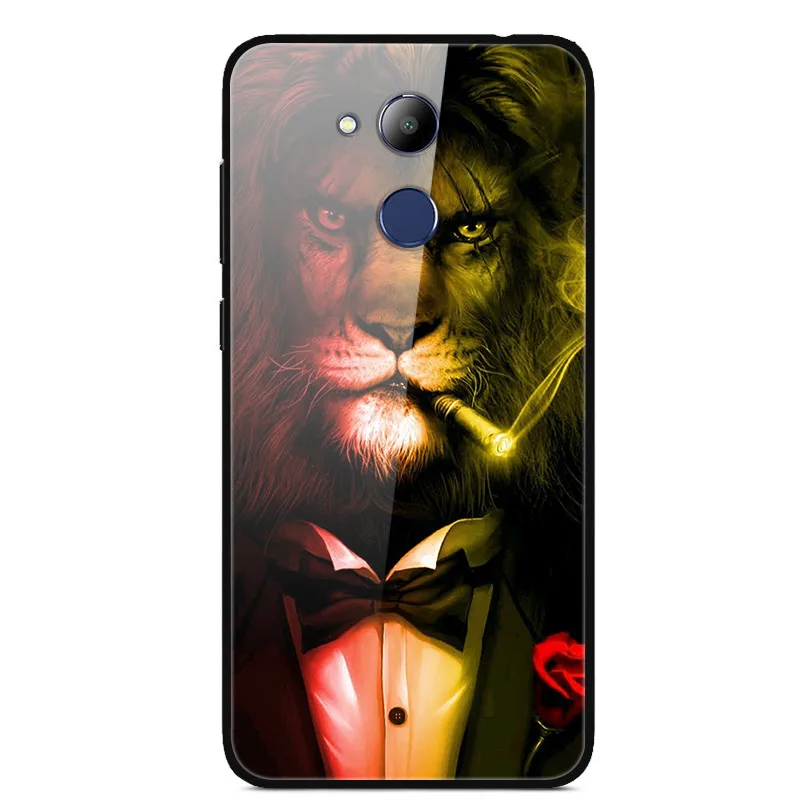 28 Для huawei Honor 6C Pro Чехол 5,2 ''силиконовый бампер стекло жесткая задняя крышка для huawei Honor6C Pro Coque 6CPro 6 c pro Чехол для телефона s - Цвет: 28