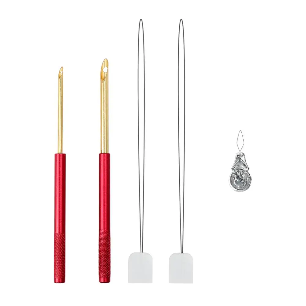 

New Weaving Tool with Thick Wool Embroidery Needle Set Aluminum Alloy Pokes The Musician