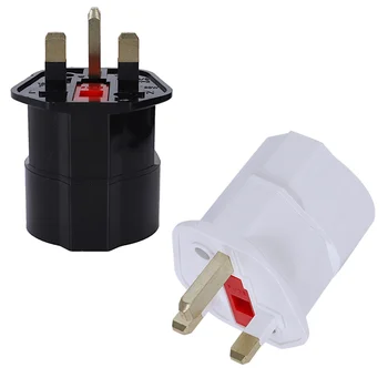 

Travel Plug Socket Adapter Travel Adapter Power Germany EU on UK England (White)