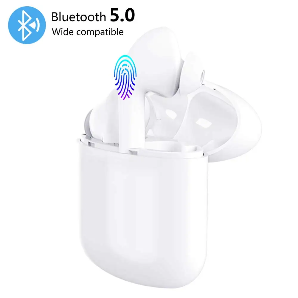 Беспроводные наушники, Smart Touch control True wireless Bluetooth 5,0 наушники TWS наушники-вкладыши Встроенный микрофон шумоподавление