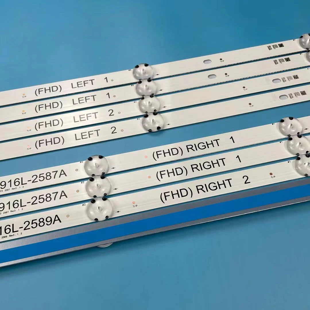 Barra de Tira Retroiluminação Led para lg 49lw540s 49lh630v Lc490due Fjm1 49lh604v 6916l2586a 2587a 2588a 2589a 49 V16 Art3 - Imagem 3