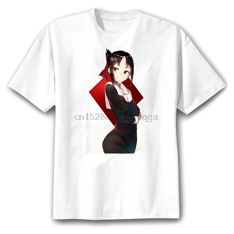 Новый аниме принтом Kawaii Кагуя-sama Love Is война унисекс Харадзюку мужские тенниски
