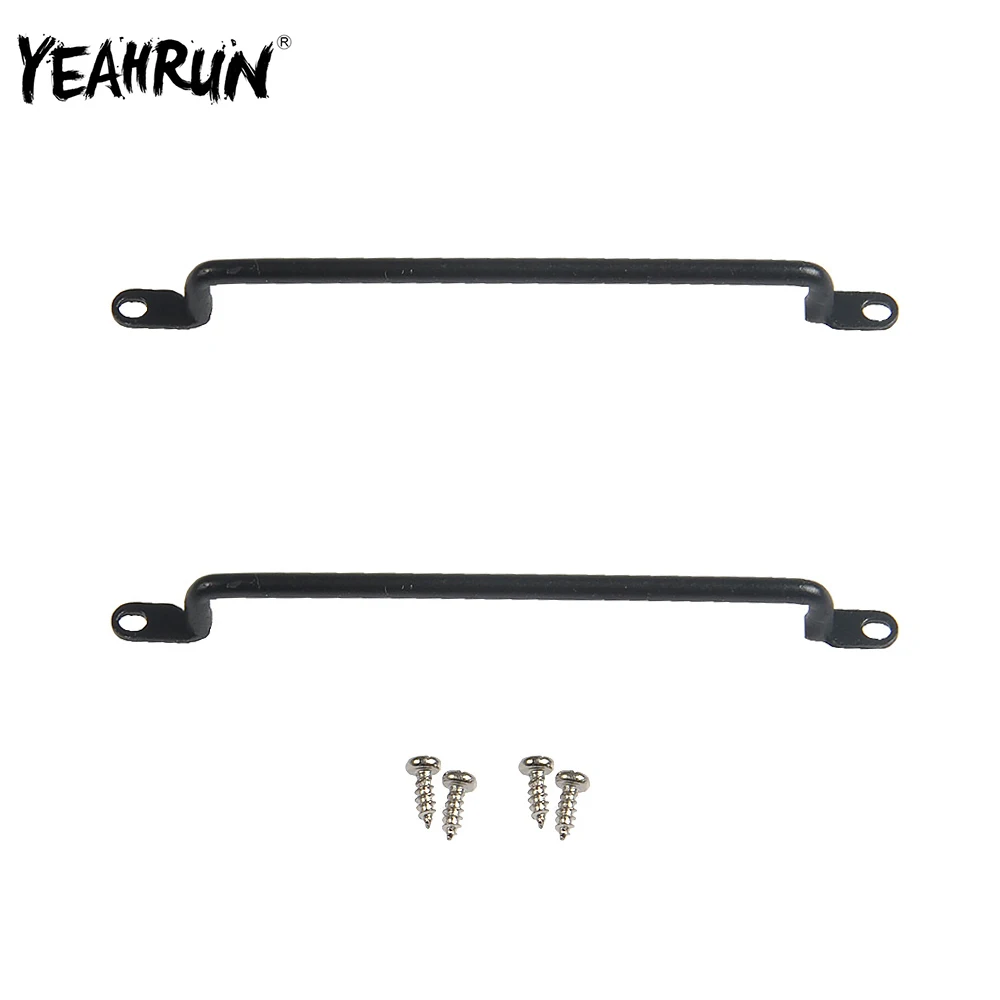 YEAHRUN 2 шт. 70 мм/130 мм металлический корпус поручни для 1/10 RC Crawler Traxxas TRX-4 TRX4 Axial SCX10 90046