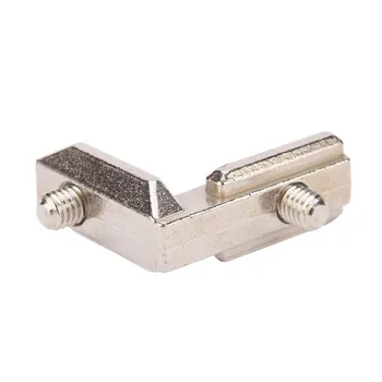 

New 20Pcs T Slot L-Shape Interior Inside Corner Connector Joint Bracket With Screws 3030 Series Slot 8Mm For Aluminum Extrusion