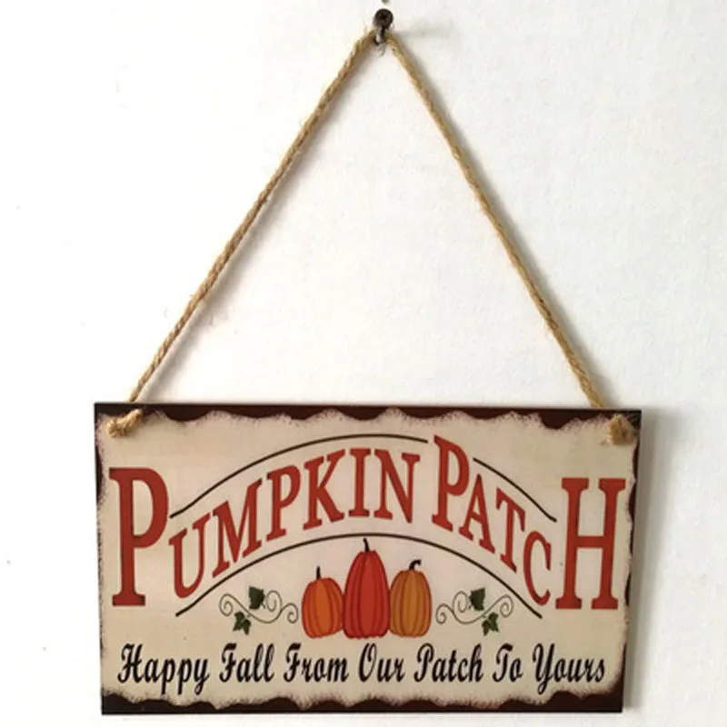 Custom Interior Decoration for School and Home Decorations, Wooden Harvesting Festival, Thanksgiving, Wish List