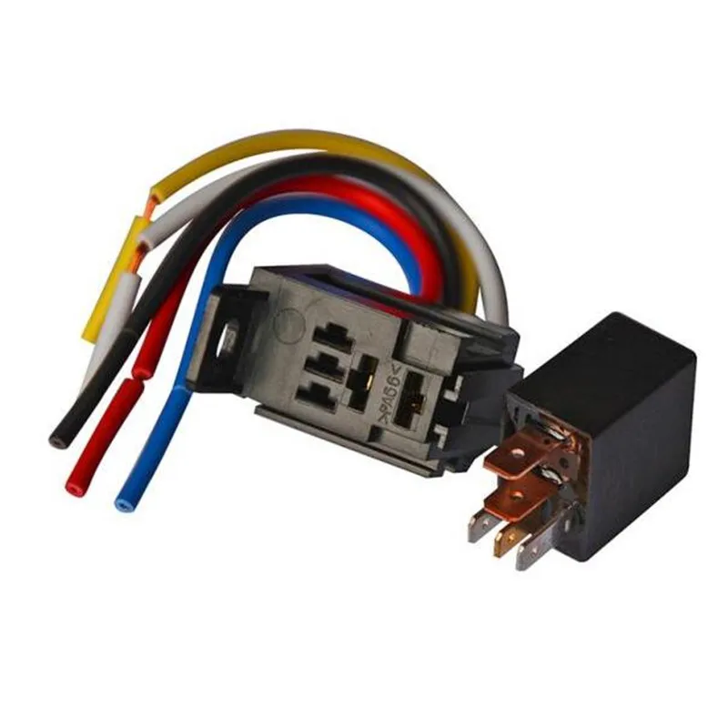 4pin 5pin 40A 12V 24V автомобильный масляный насос реле кондиционера Универсальное