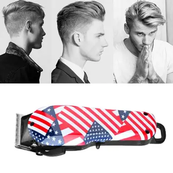 

Professional Electric Hair Clippers Beard Trimmer Barber Grooming Kit Rechargeable Cordless Haircut Machine Cutting Shaver