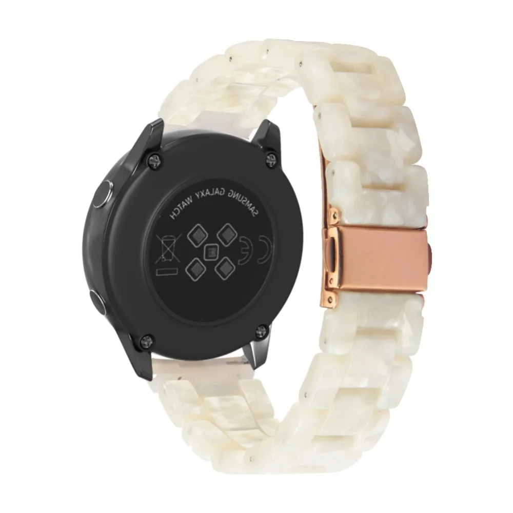 Ремешок из нержавеющей стали для samsung Galaxy Watch активные ремешки для умных часов Ремешок для huawei watch 2 для gear Sport для vivoactive3