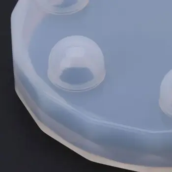 

Silicone Mold DIY Jewelry Making Tools Epoxy Resin Desk Decoration Platform Round Handmade Crafts Ornaments