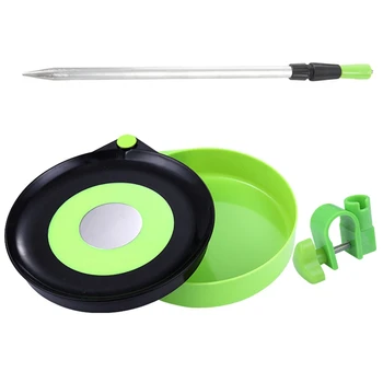 

Multifunctional Mini Bait Tray Large Capacity Practical Plastic Bait Tray netic Equipment for Fishing Tools