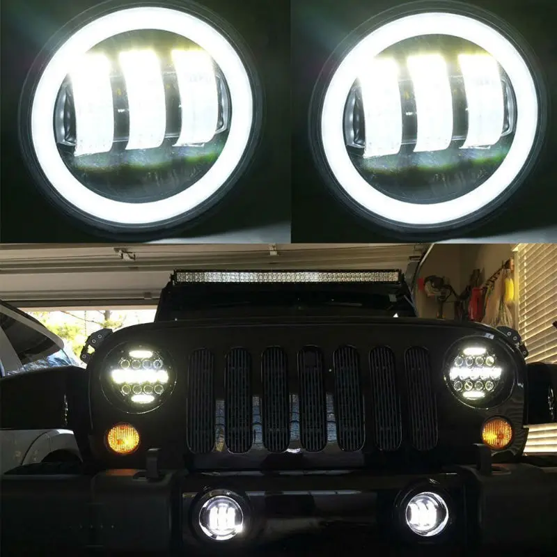 4inch led fog light day running light turn signal light11800