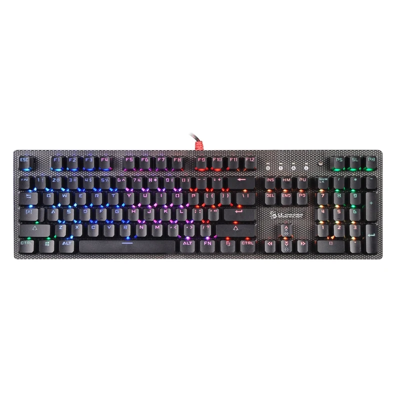 Клавиатура A4 Bloody B810R NetBee механическая черный USB Multimedia for gamer LED