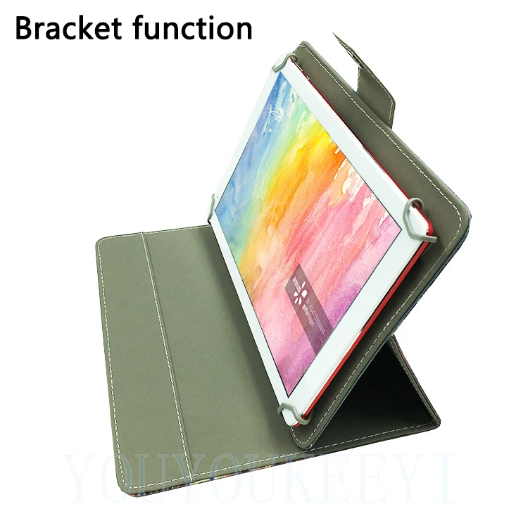 polegadas flip com suporte magnético estampa pu