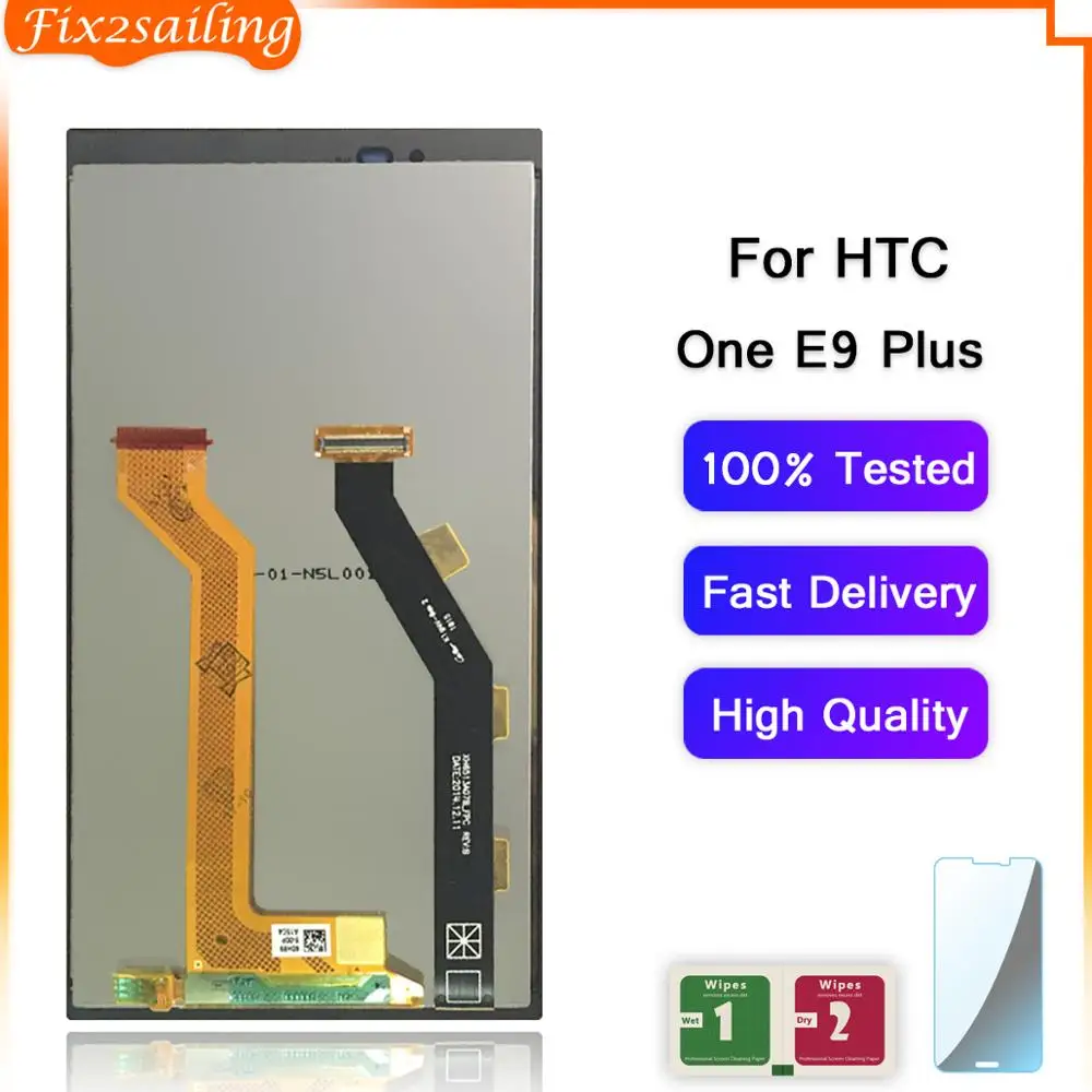 Рабочий ЖК дисплей fix2sail 100% для HTC One E9 Plus запасная деталь Plus|Экраны мобильных