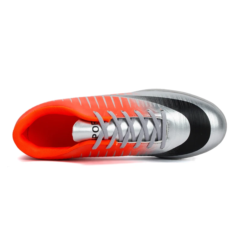 Najtaniej ZHJLUT Krasovki murawa piłka nożna chłopców buty Superfly dzieci męskie buty piłkarskie oddychający Soccer korki przeciwpoślizgowe Chaussure piłka nożna