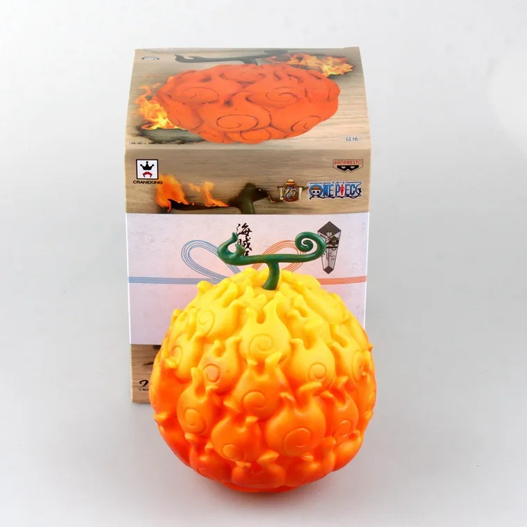 

Diffuse Dynamic Square Anime One Piece Devil Fruit Luffy Rubber Fruit Ace Yaki Fruit Garage Kit Model