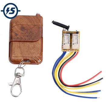 

DC 3.7V-24V 433MHz Wireless Relay Module 2-Channel Control Switch Module Remote Controller